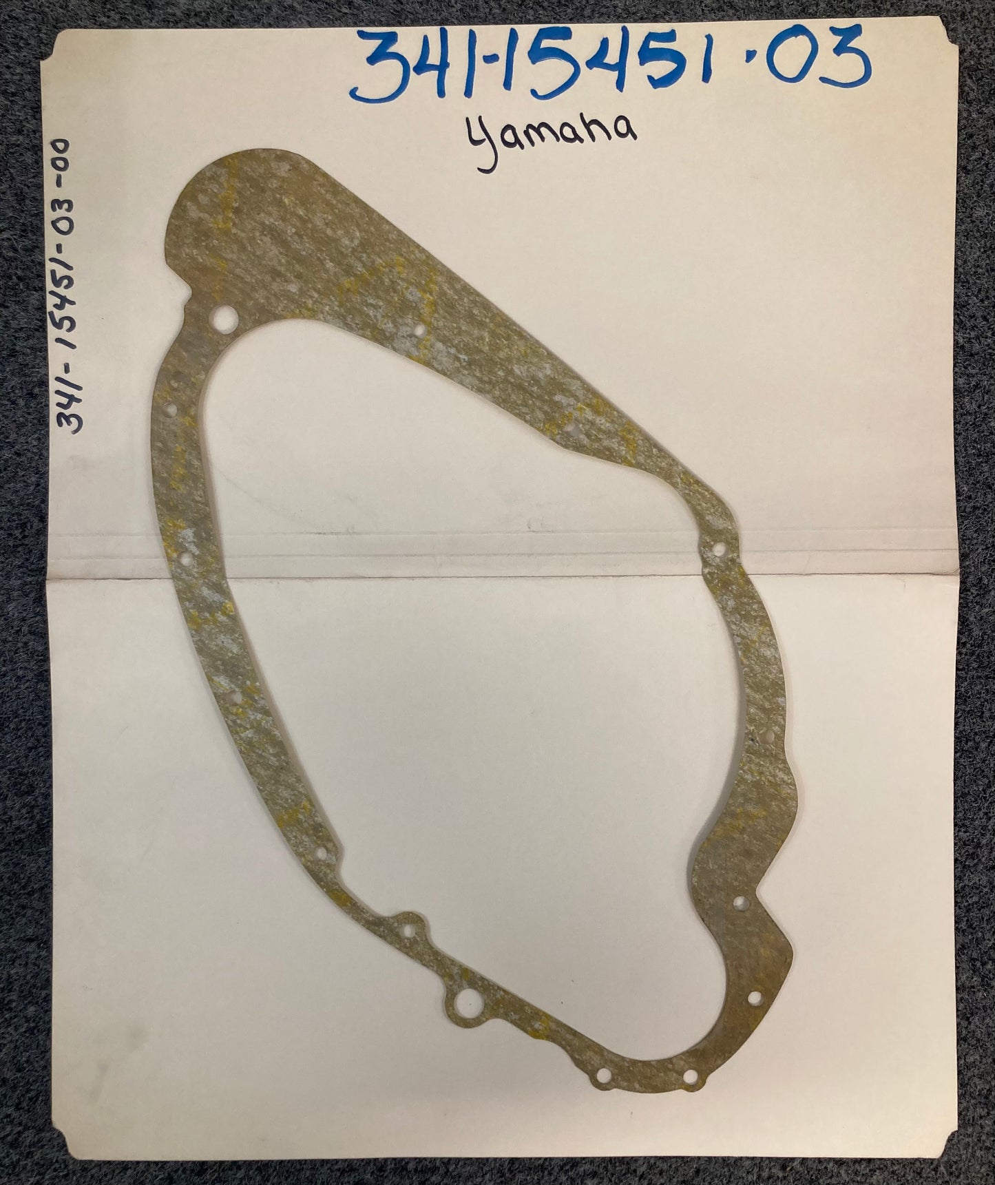 New Replaces Yamaha 341-15451-03 Gasket, Crcs, Cover