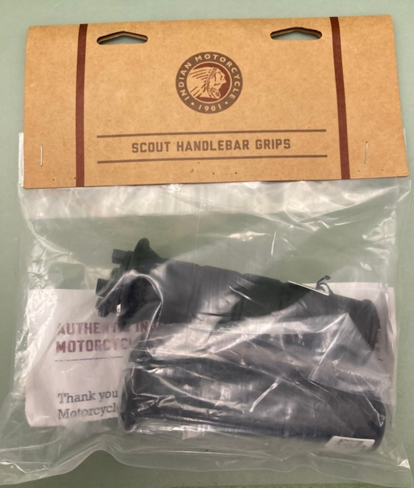 Indian Motorcycle 2882520-266 Handlebar Grips; Black; New Genuine