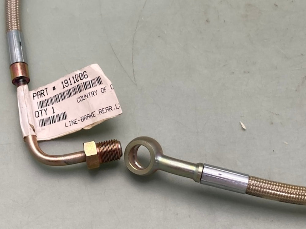 Polaris 1911006 Line, Brake, Rear, LH New Genuine