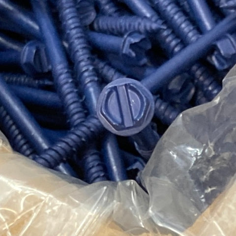 Stelfast SCSH2505000BLUE Concrete Screws, 500 Hex Head 1/4 x 5 New Genuine