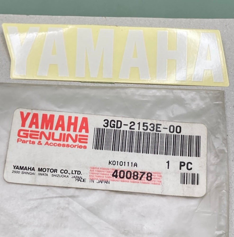 Yamaha 3GD-2153E-00 Emblem, Yamaha New Genuine