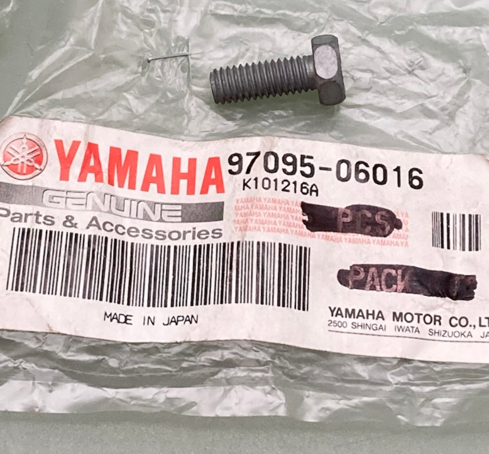 Yamaha 97095-06016-00 Bolt, Hexagon, Deep, Recess New Genuine
