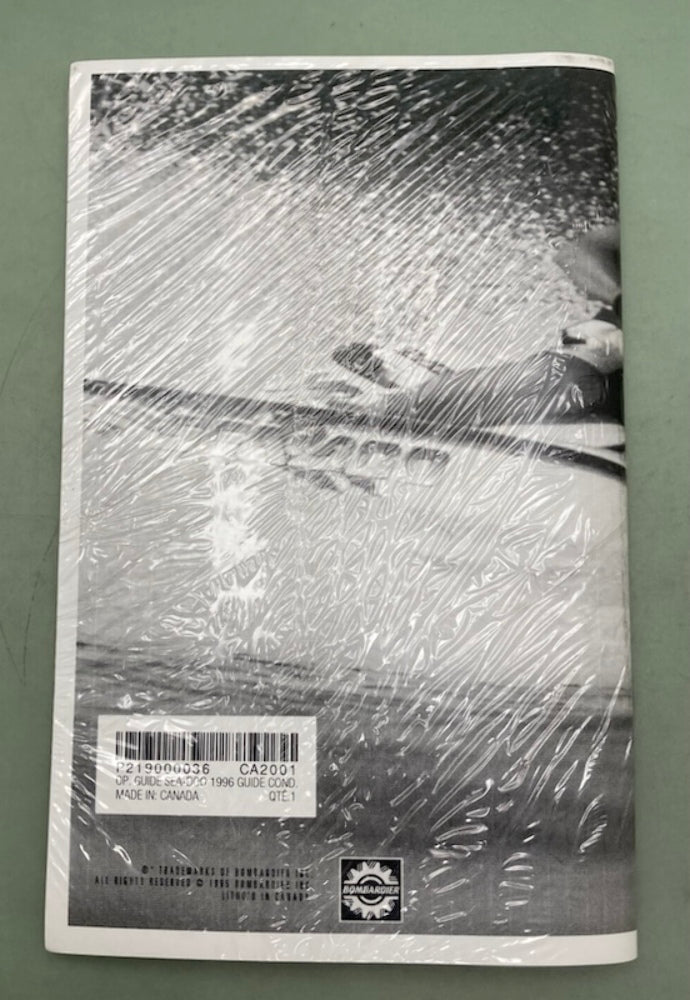 Sea-Doo 219000036 Operator's Guide Cond.96 New Genuine