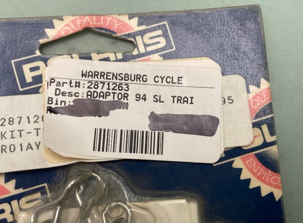 Polaris 2871263 Trailer Bow Stop Adapter Kit New Genuine