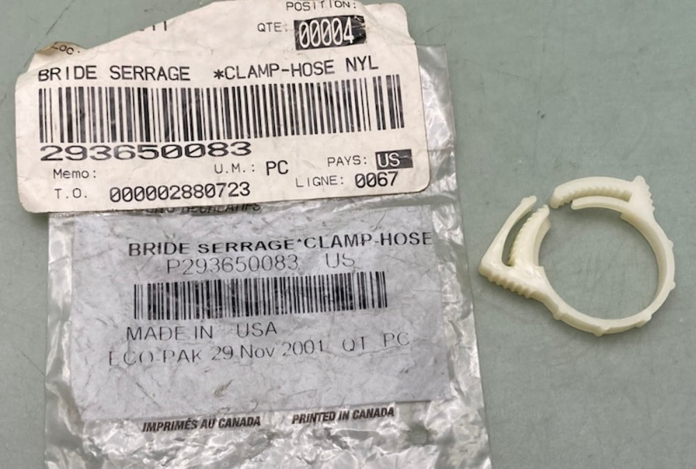 Sea-Doo by BRP 293650083 Bride Serrage Hose Clamp New Genuine