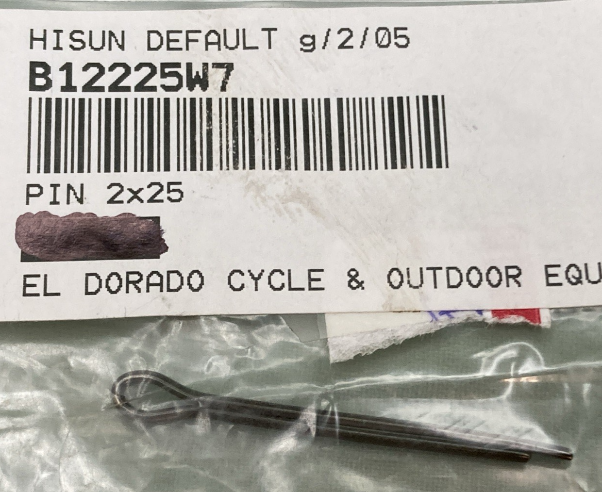 QTY 5 NEW REPLACES HISUN B12225W7 PIN 2 X 25