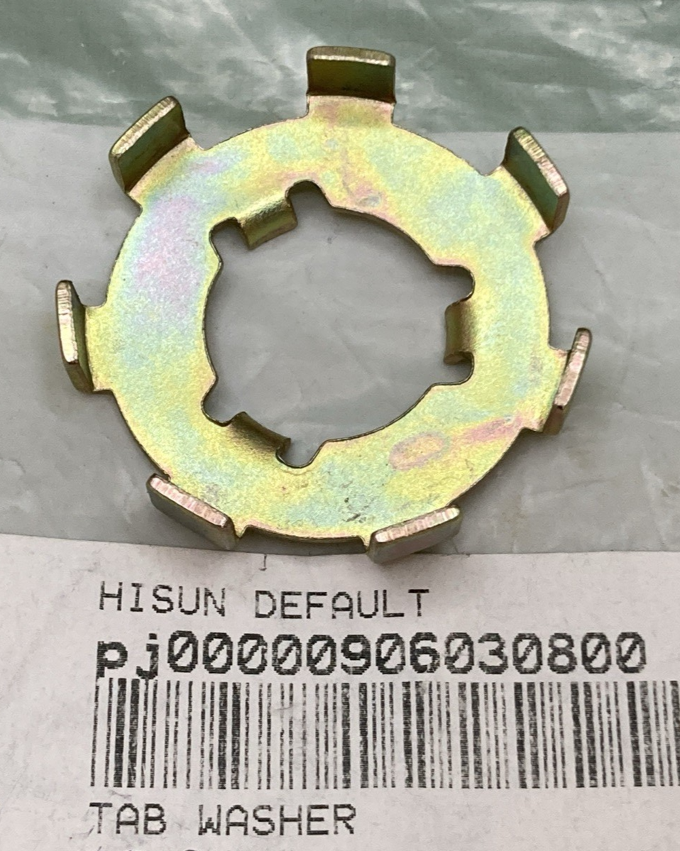 NEW REPLACES HISUN PJ00000906060800 TAB WASHER