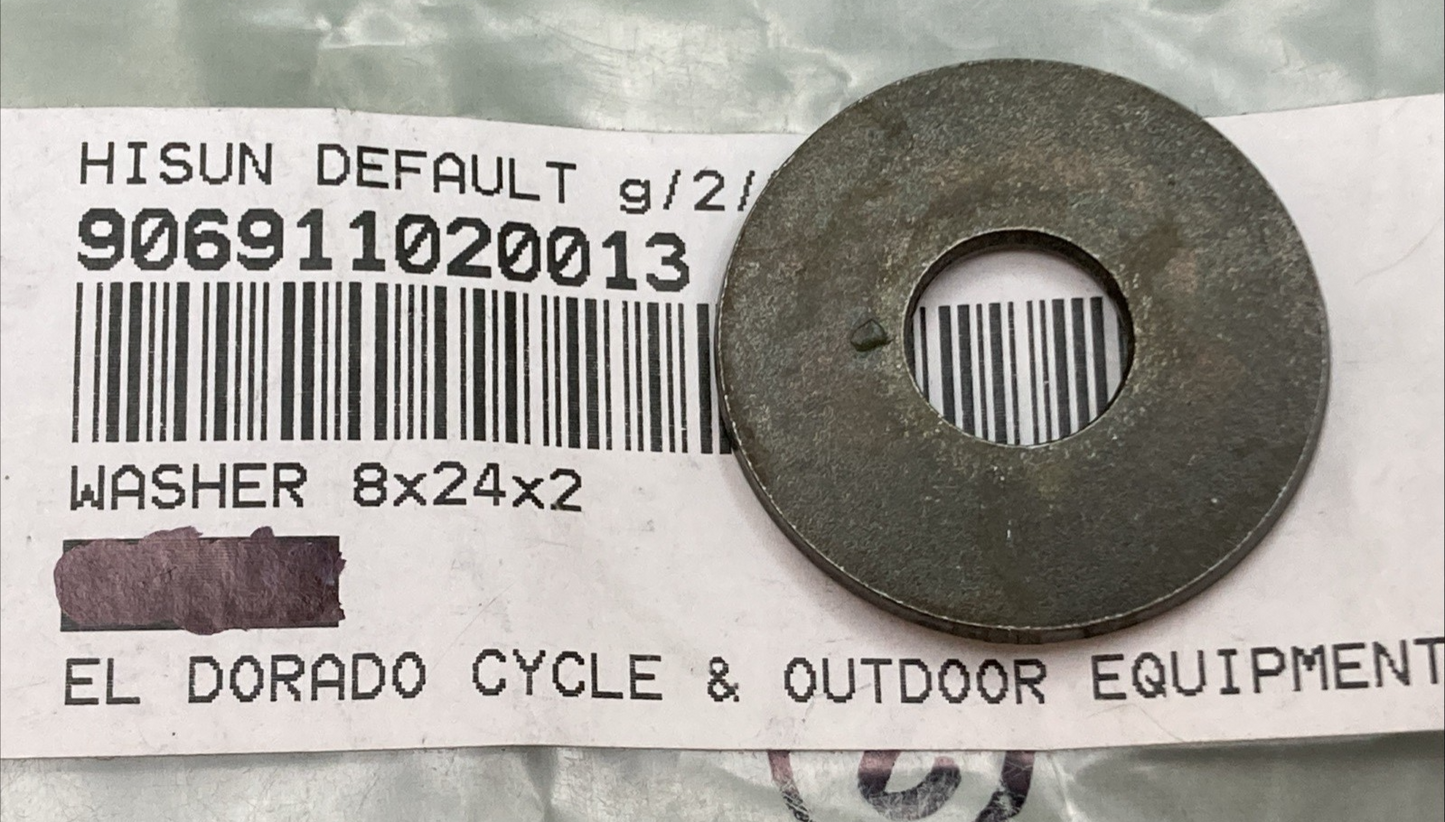 NEW REPLACES HISUN 90691-102-0013 WASHER 8 X 24 X 2