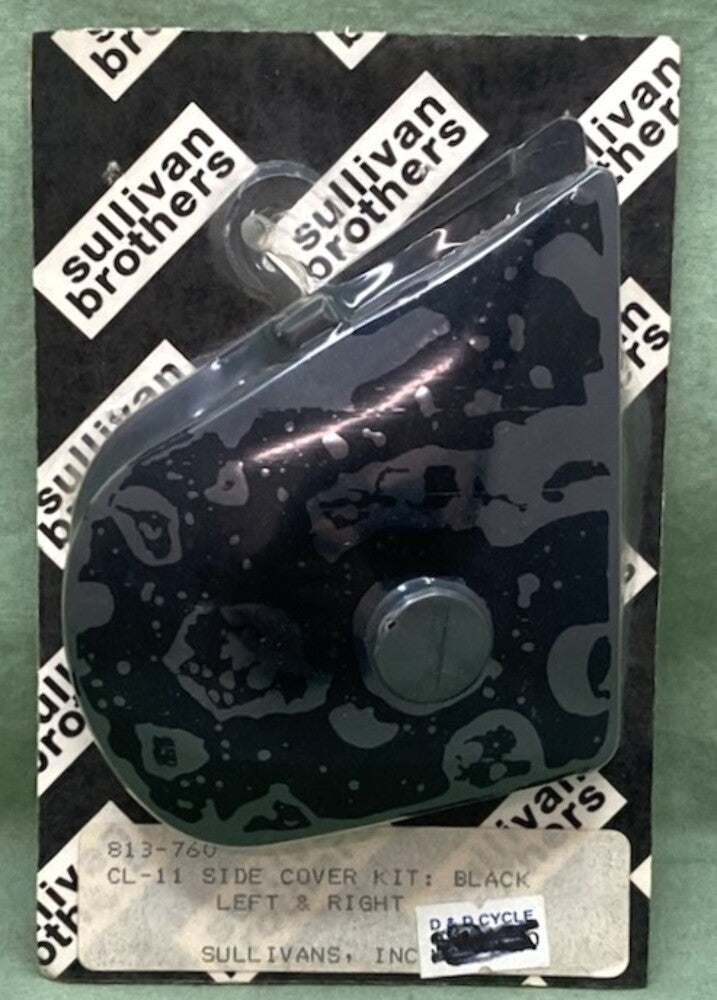 Sullivan Brothers 813-760 CL-11 Side Cover Kit Black New Genuine