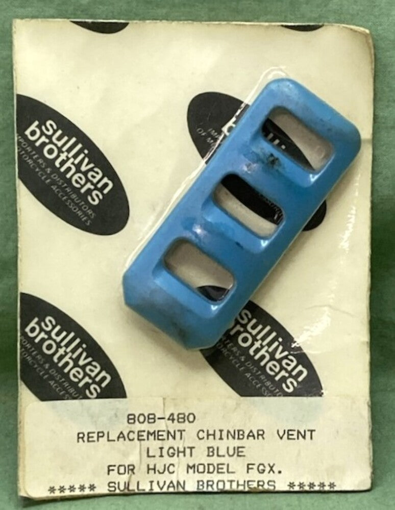 Sullivan Brothers 808-480 Chinbar Vent Light Blue for HJC FGX New Genuine