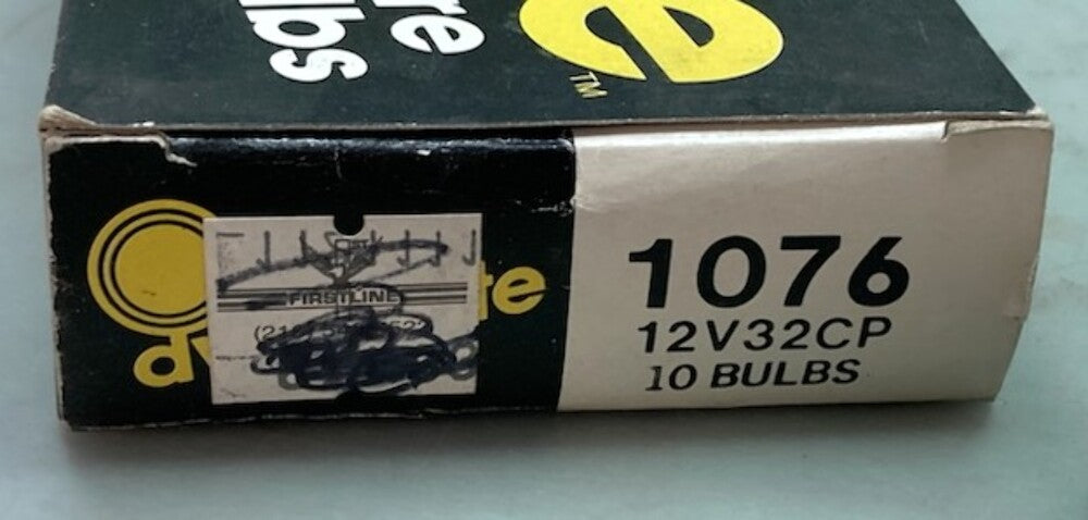Pk. of 10 Dynabrite 1076 12V32CP Light Bulb New Genuine