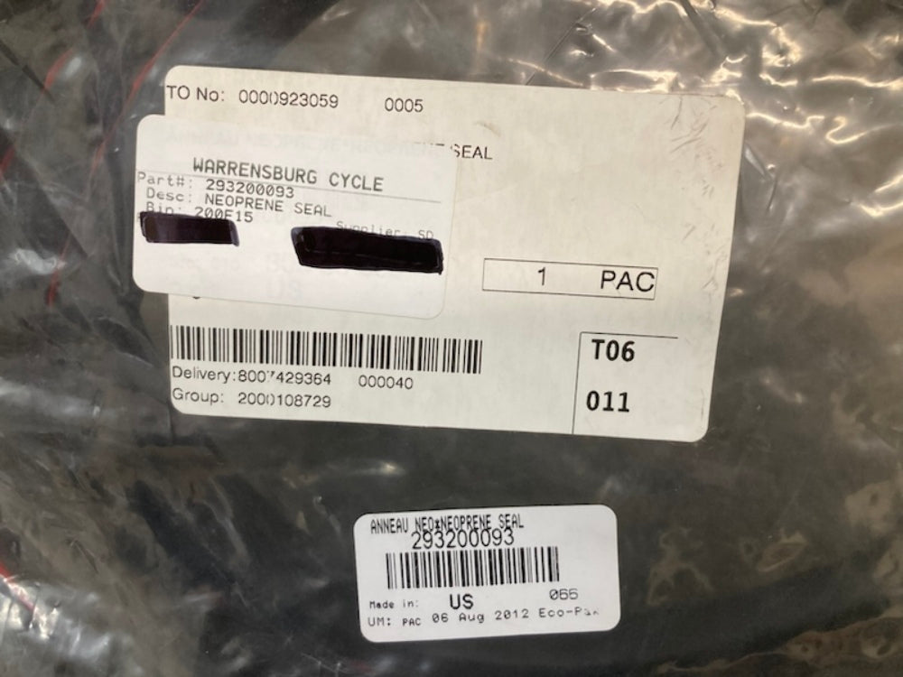 Replaces Can-Am 293200093 Neoprene Seal 22.86 feet, 293200017, New
