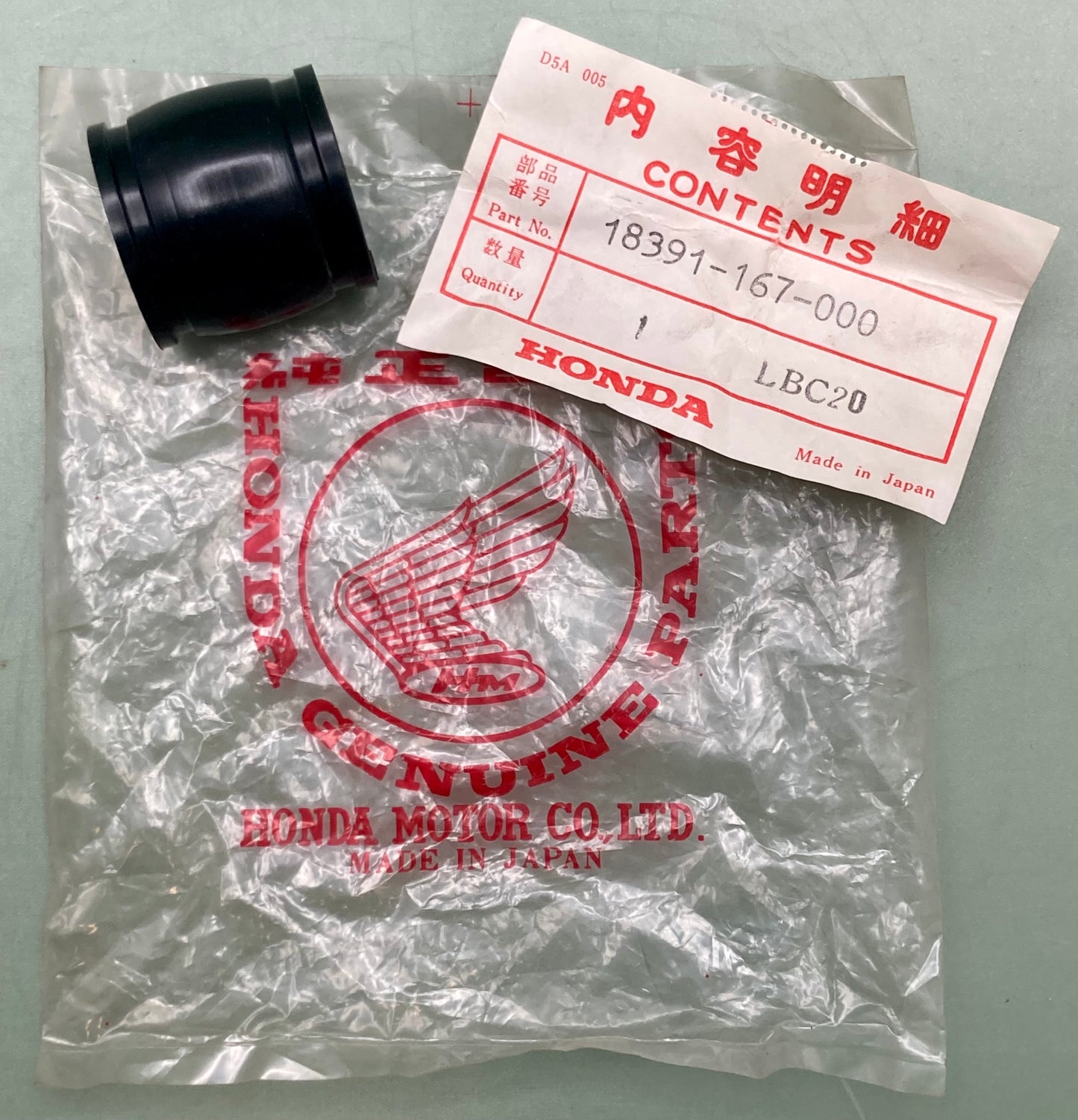 New Genuine Honda 18391-167-000 Muffler Gasket