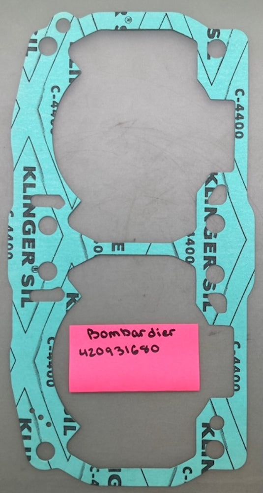 Replaces Bombardier 420931680 Cylinder Gasket 0.3mm, New