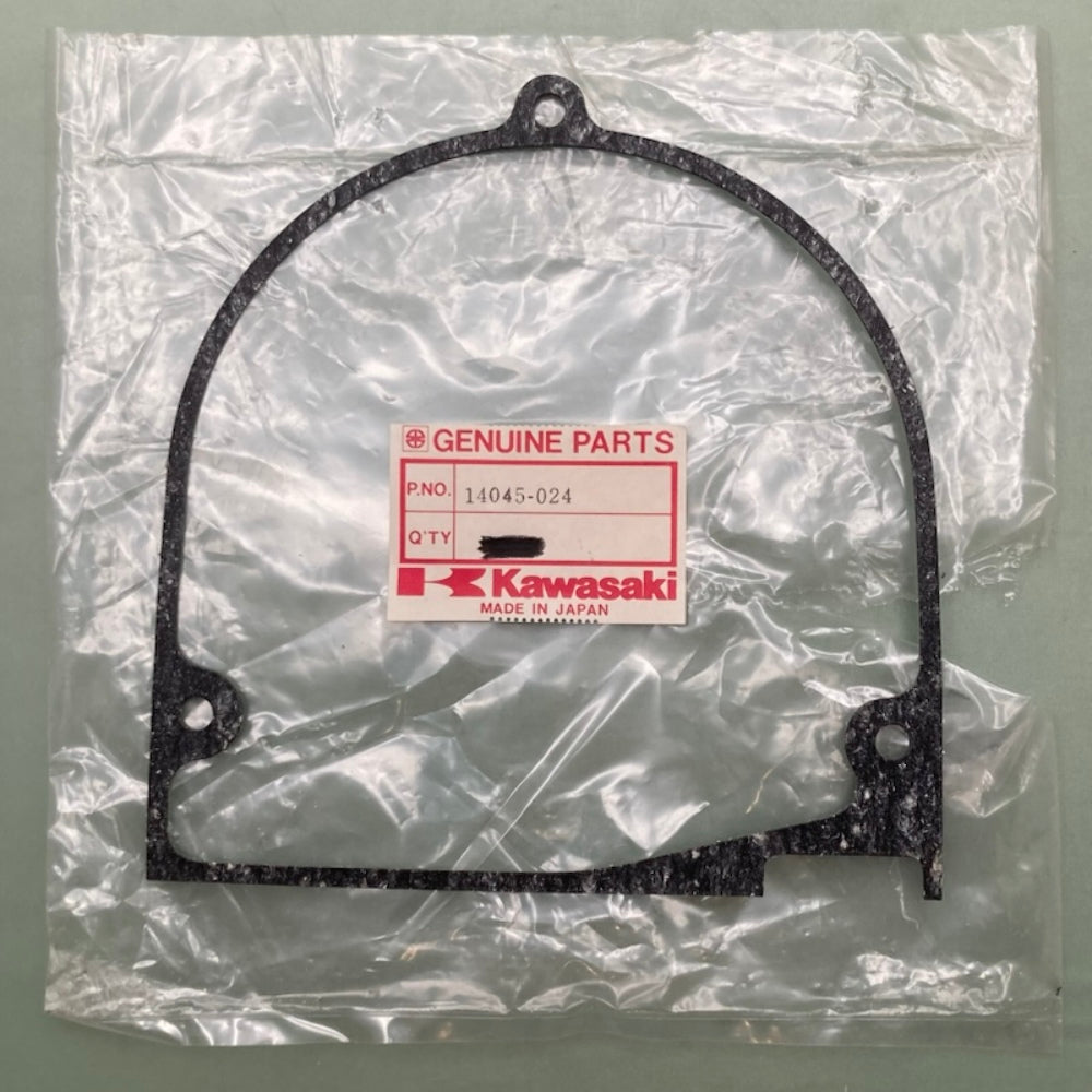 Kawasaki 14045-024 LH Engine Cover Gasket 11060-1528 New Genuine