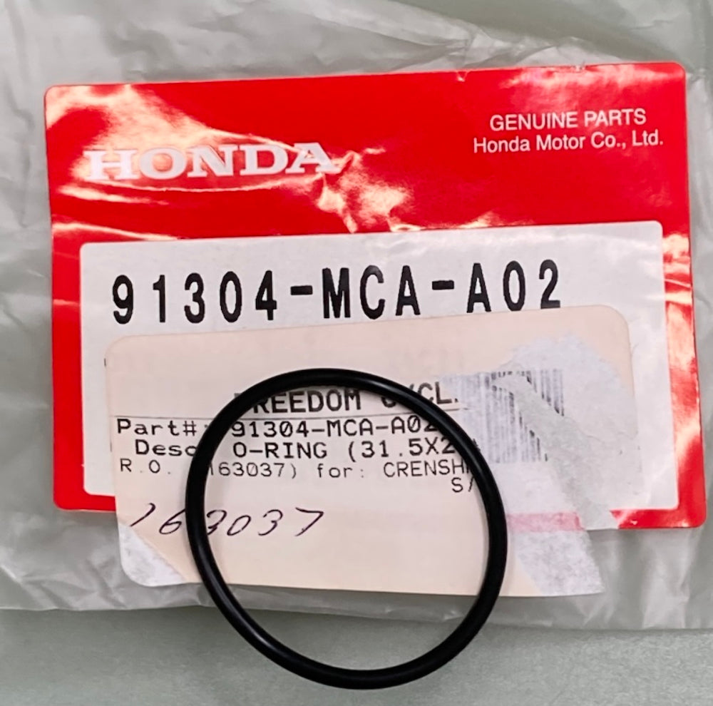 Honda 91304-MCA-A02 O-Ring (31.5X2.0) New Genuine