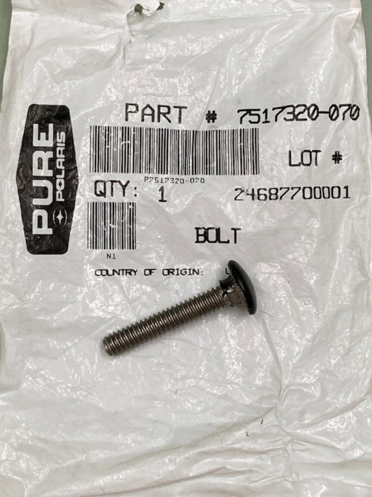 Polaris 7517320-070 Bolt, Carriage New Genuine