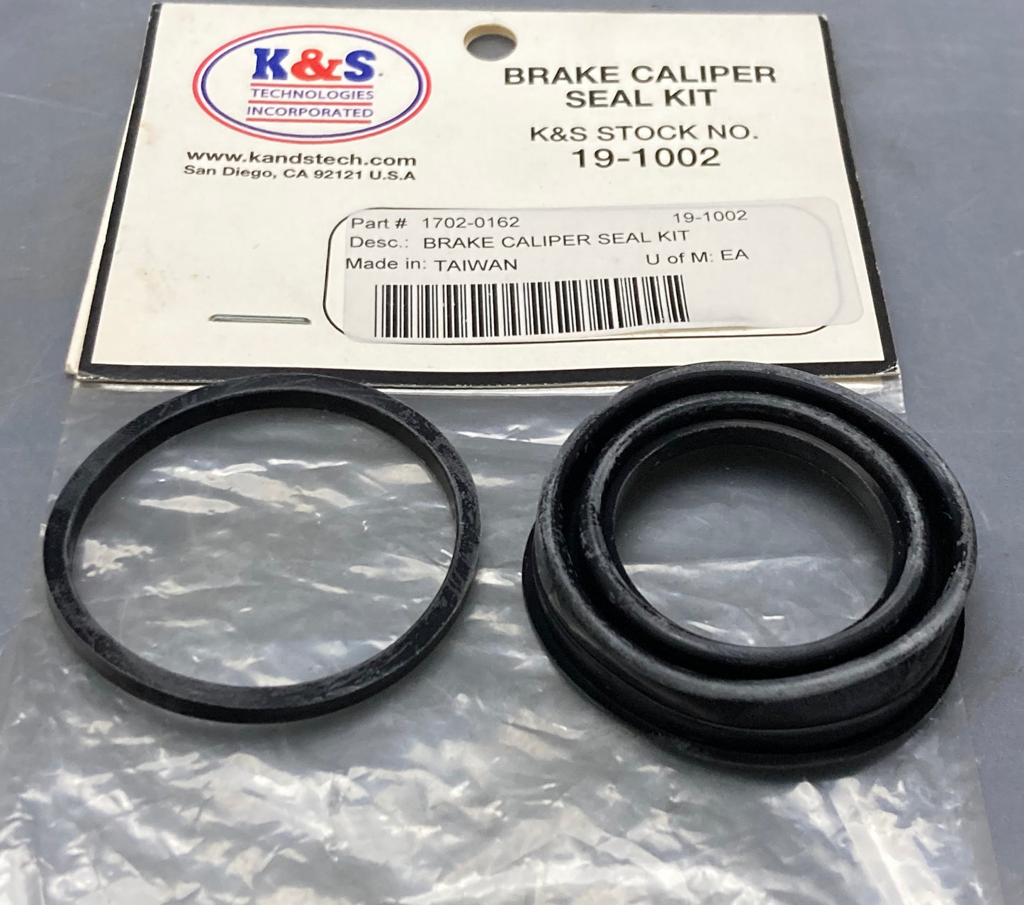 New Genuine K&S 19-1002 Brake Caliper Seal Kit