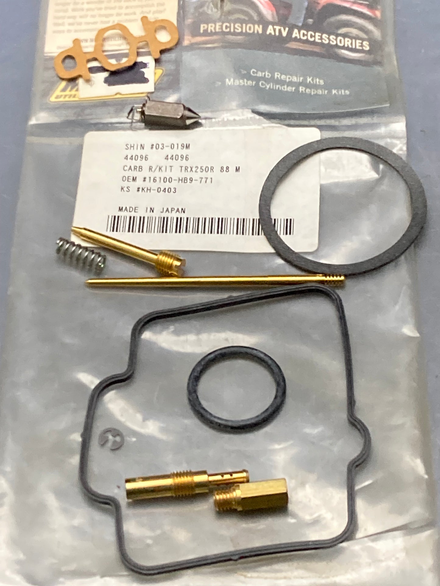 New Genuine Moose Utility 03-019M Carb Repair Kit