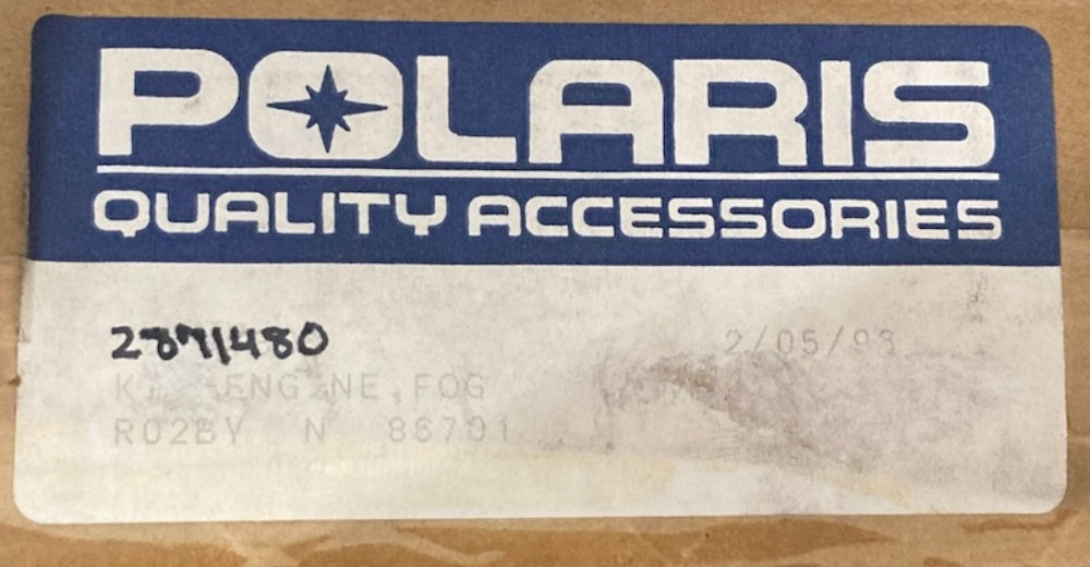 Polaris 2871480 Engine Fog Kit, New Genuine