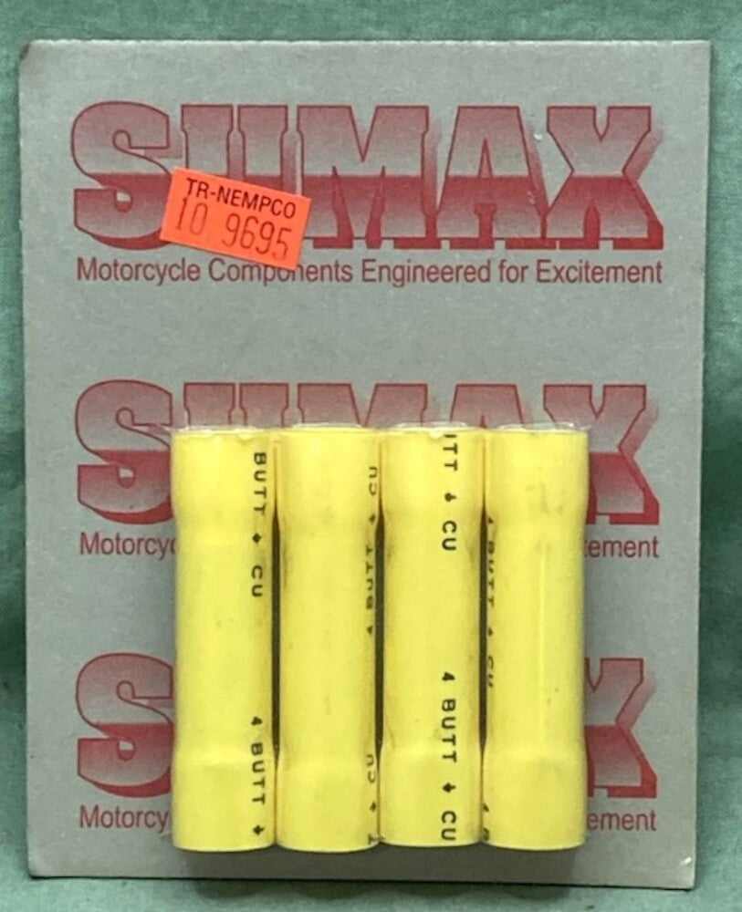 Sumax Yellow 12-10 AWG Insulated Butt Connector Set New Genuine