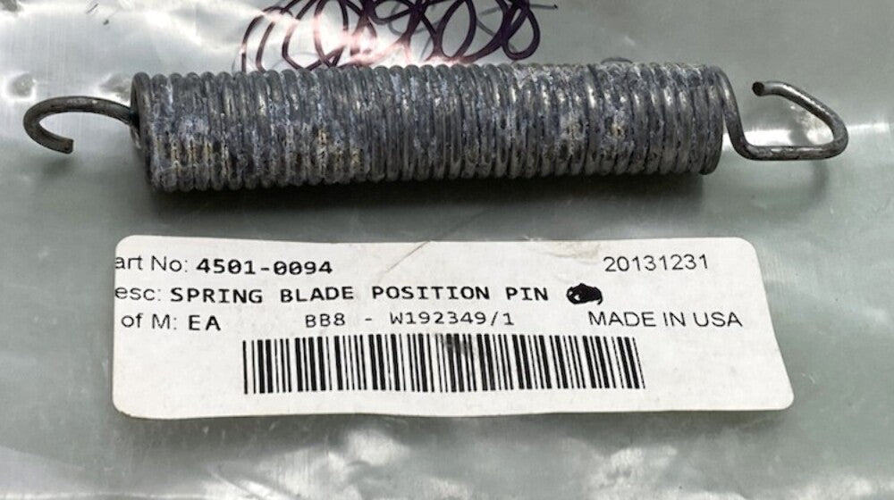 Replaces Moose 4501-0094 Spring Blade Position Pin New