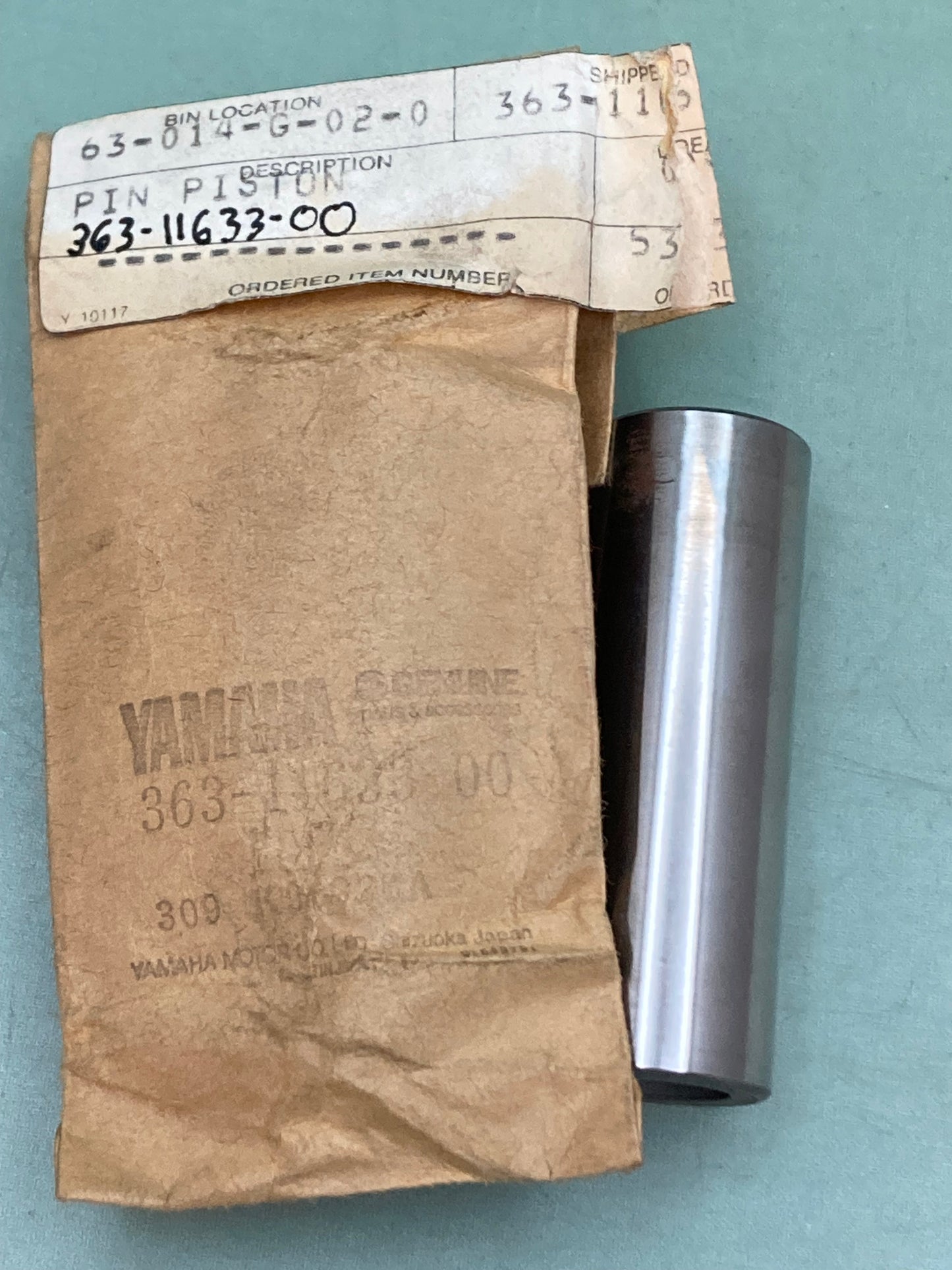 New Genuine Yamaha 363-11633-00 Pin, Piston