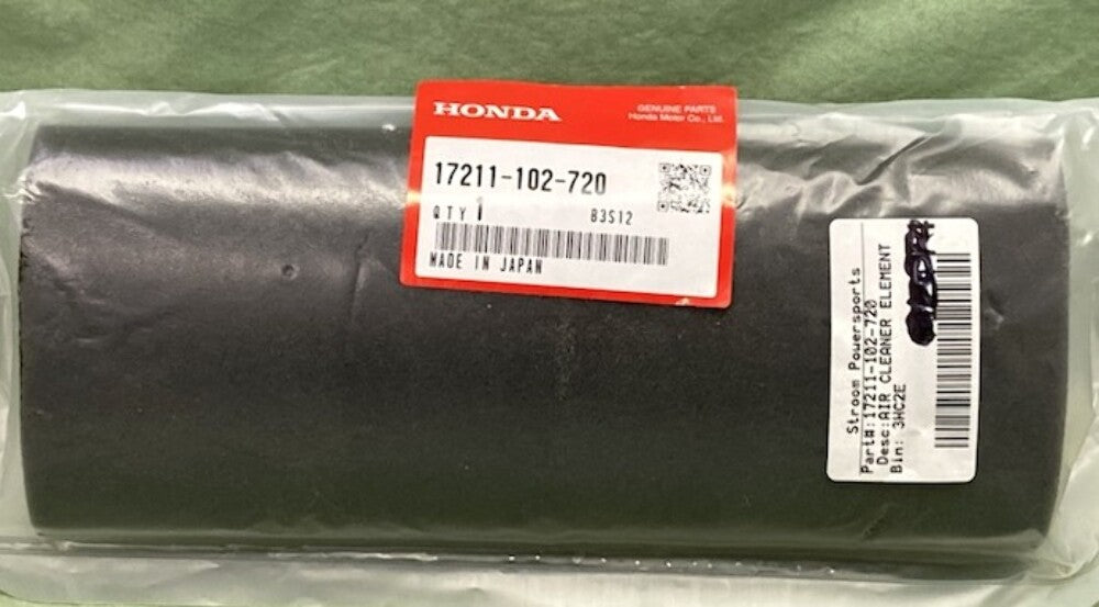 Honda 17211-102-720 Air Cleaner Element New Genuine