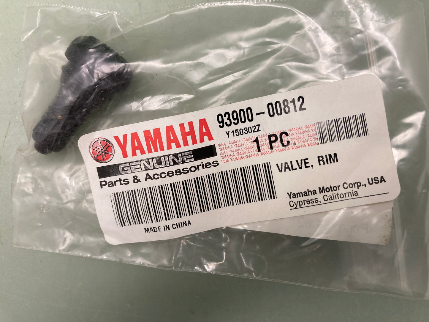 New Genuine Yamaha 93900-00812 Valve, Rim, (Tr413)