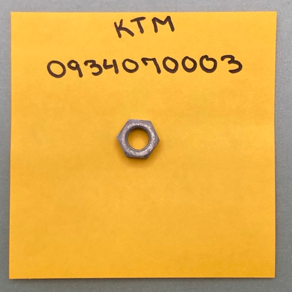 New Replaces KTM 0934070003 Hexagon Nut DIN0934-M 7