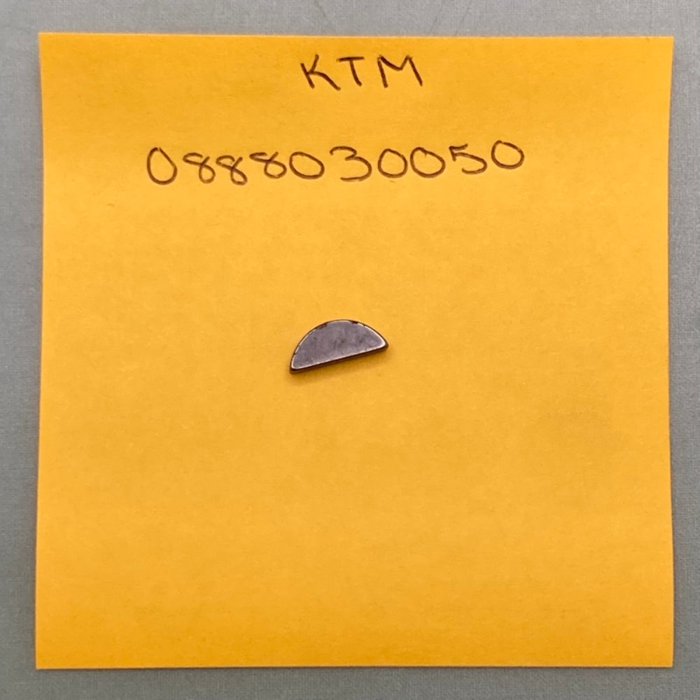 Qty 2 Replaces KTM 0888030050 Woodruff Key Din6888-3X5x13 New