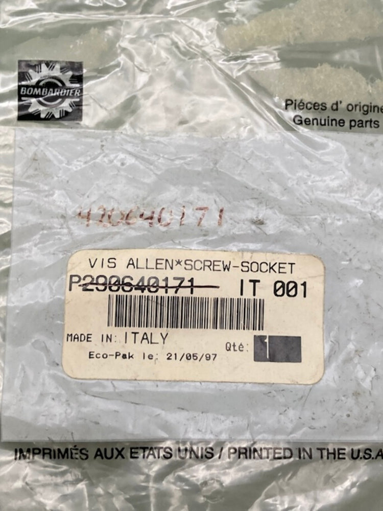 Sea-Doo by BRP 290640171 Socket Head Screw M6X16 New Genuine