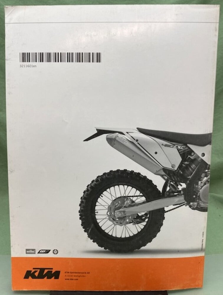 KTM 3211601en 400-530 XC-W/EXC Owner's Manual 2011 Genuine
