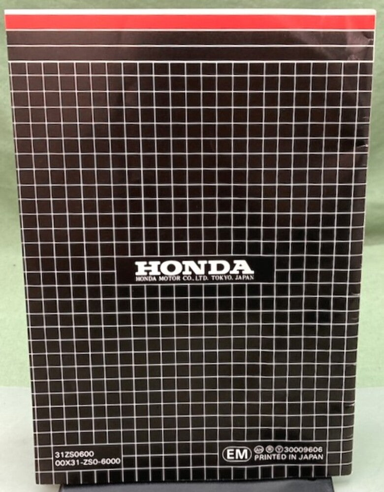 Honda 31ZS0600 EZ1400 EZ2500 Owner's Manual 1995 New Genuine