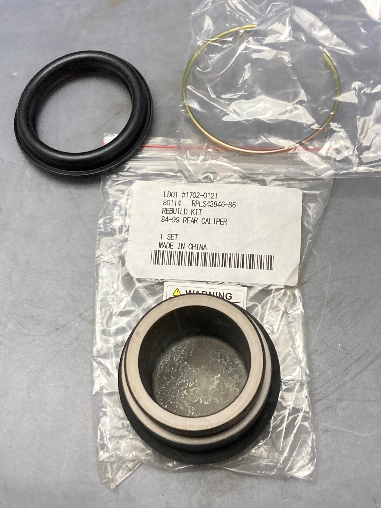 New Replaces Drag Specialties 1702-0121 Rear Caliper and Seal Kit