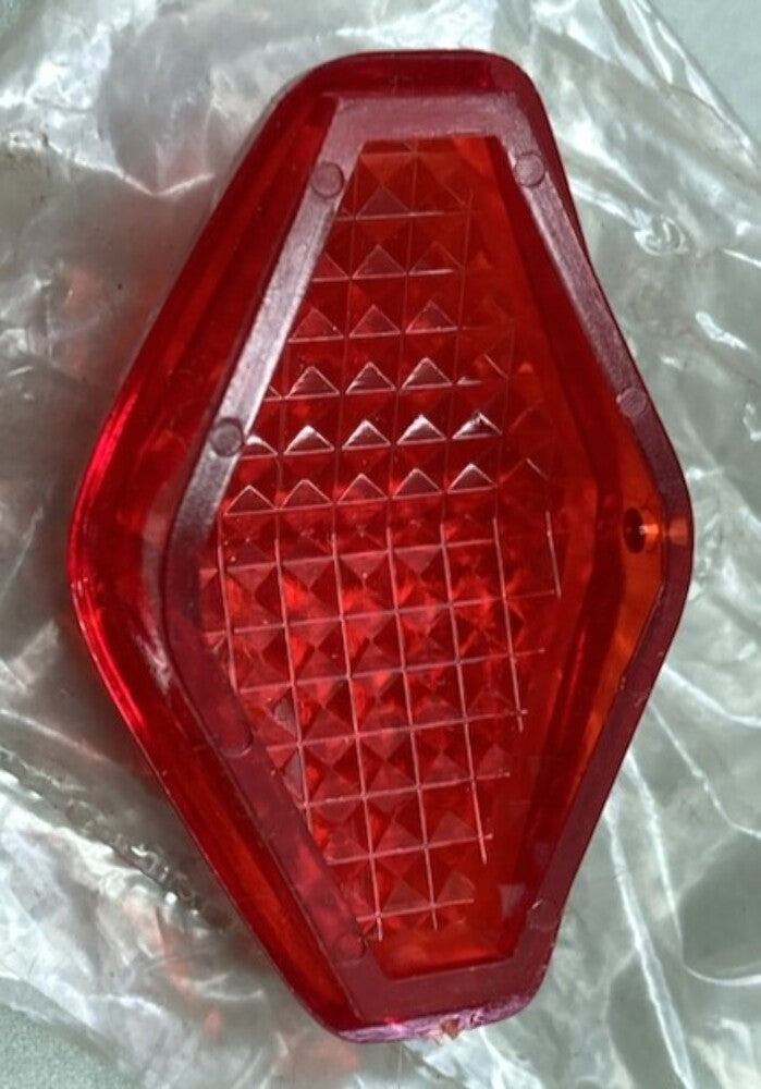 Drag Specialties DS-290005 Red Diamond Lens New Replaces
