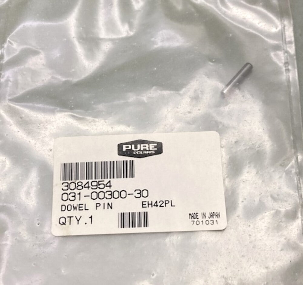 Polaris 3084954 Pin, Dowel New Genuine