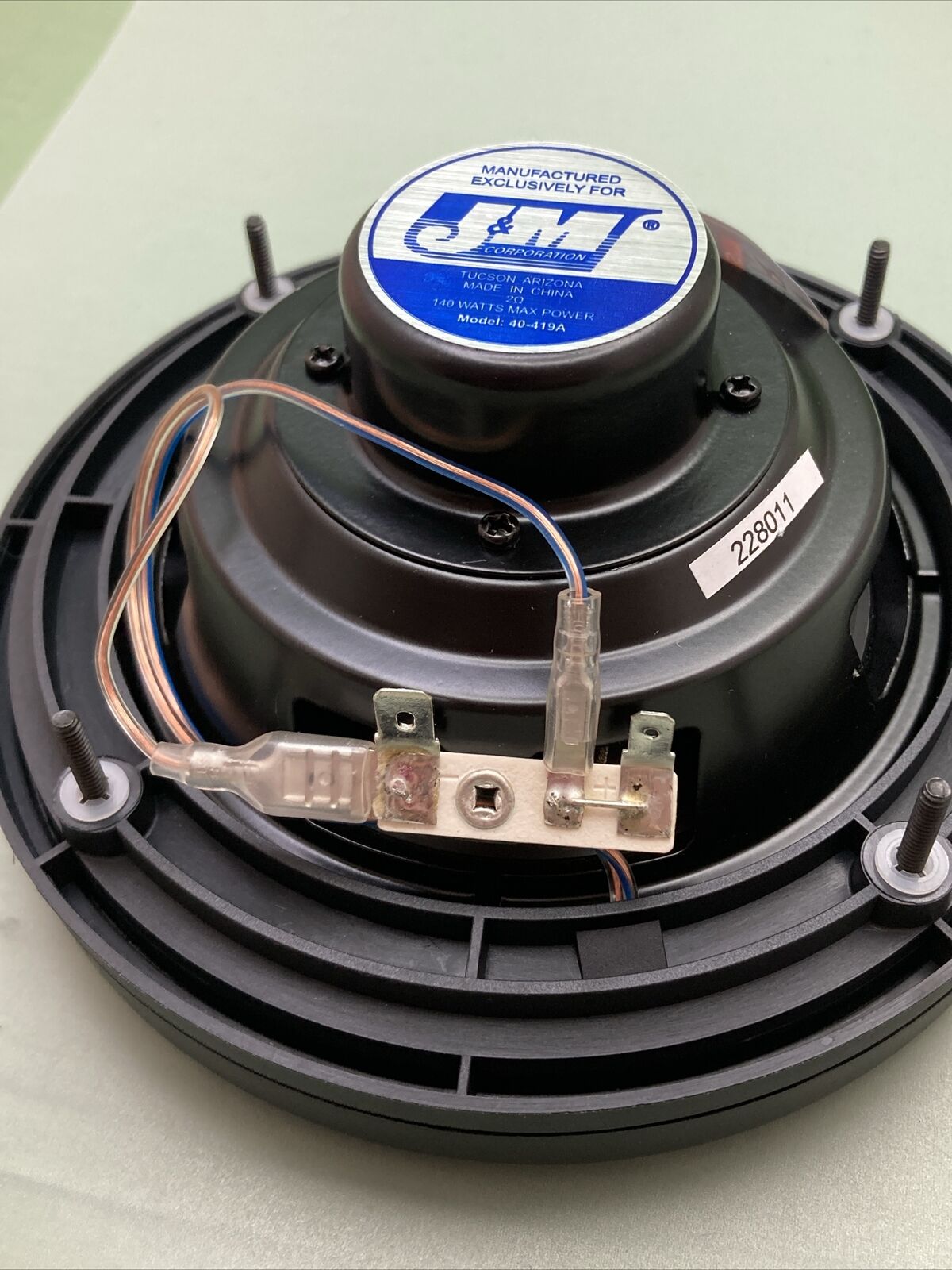 NEW J&M CORPORATION 40-419A ROKKER XT SERIES SPEAKER