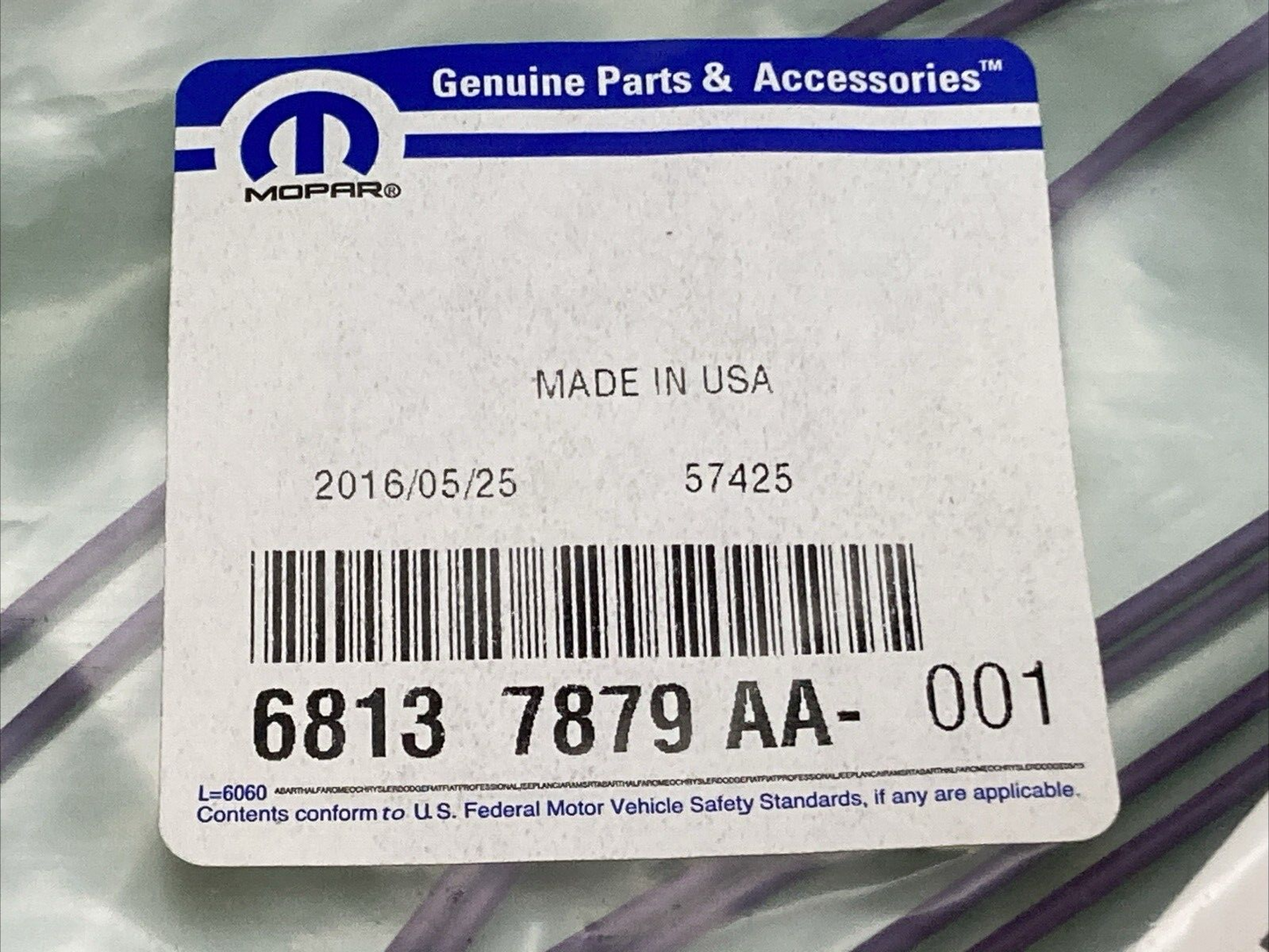 NEW GENUINE MOPAR 68137879AA Wiring-6 Way Female