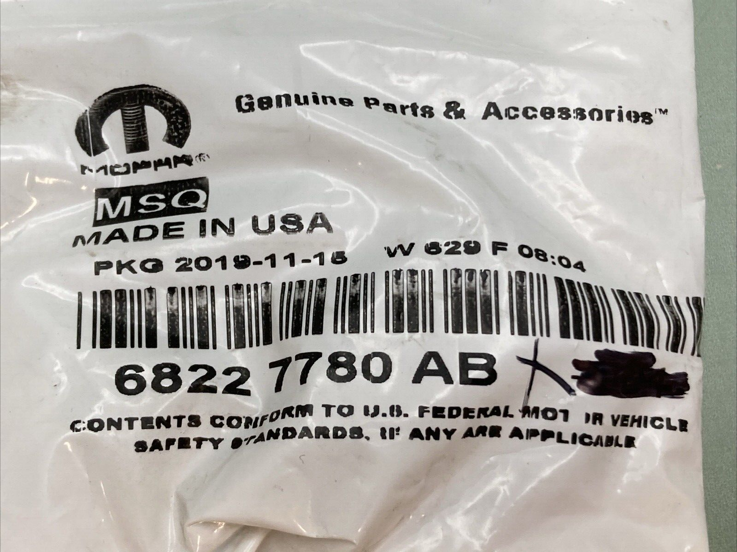 NEW GENUINE MOPAR 68227780AB Snap Ring