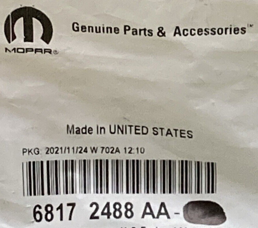NEW GENUINE MOPAR 68172488AA Anti-Chip Film, Right 2012-2022 Jeep