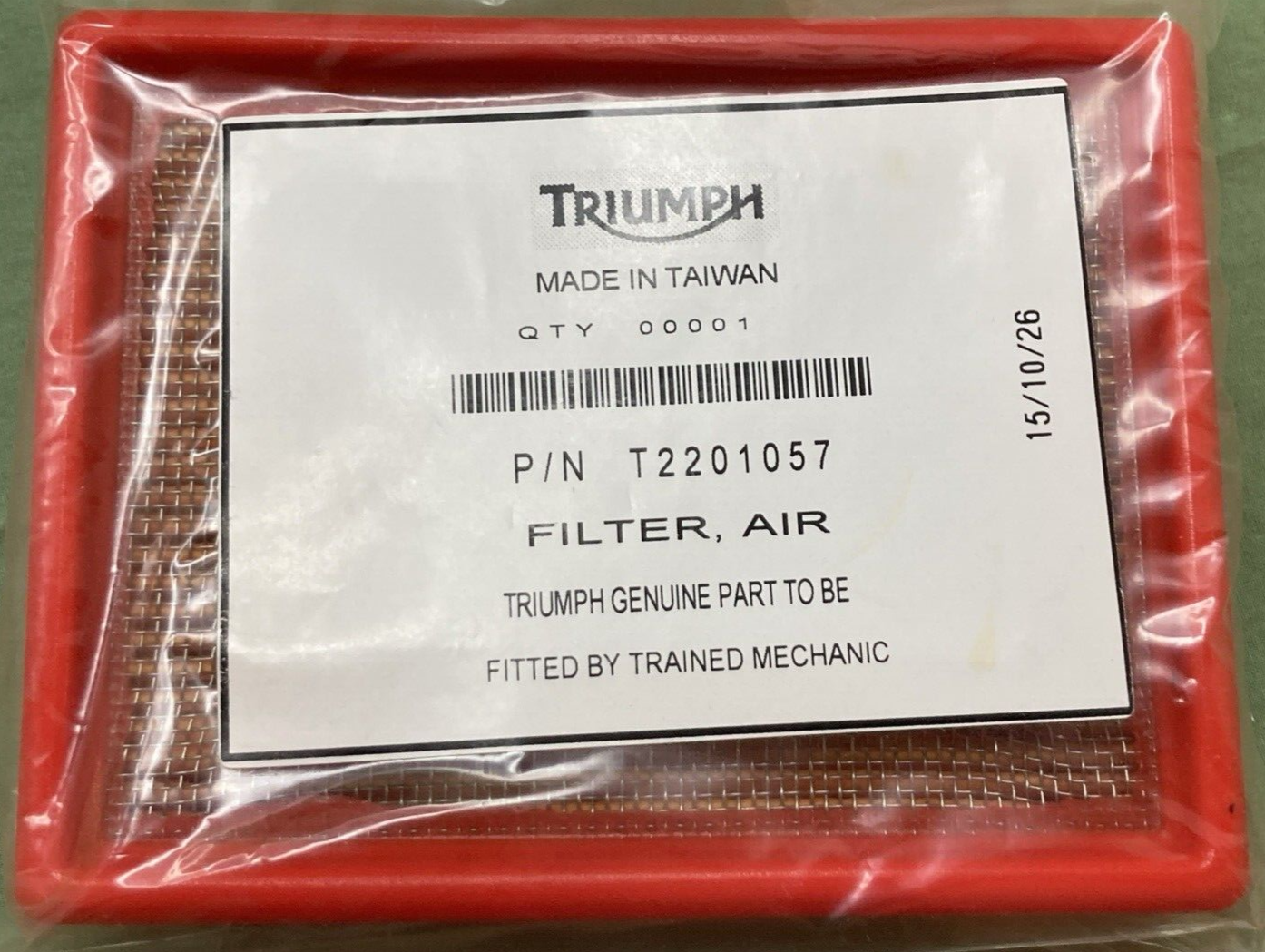 NEW GENUINE TRIUMPH T3990033 ENGINE SERVICE KIT INCOMPLETE SEE DESC