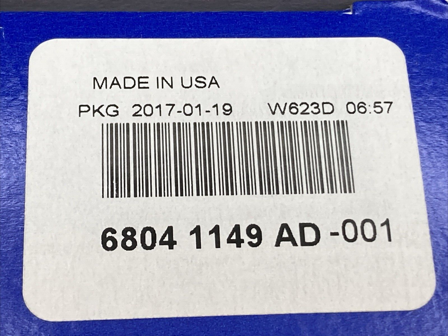 NEW GENUINE MOPAR 68041149AD Seal-COWL