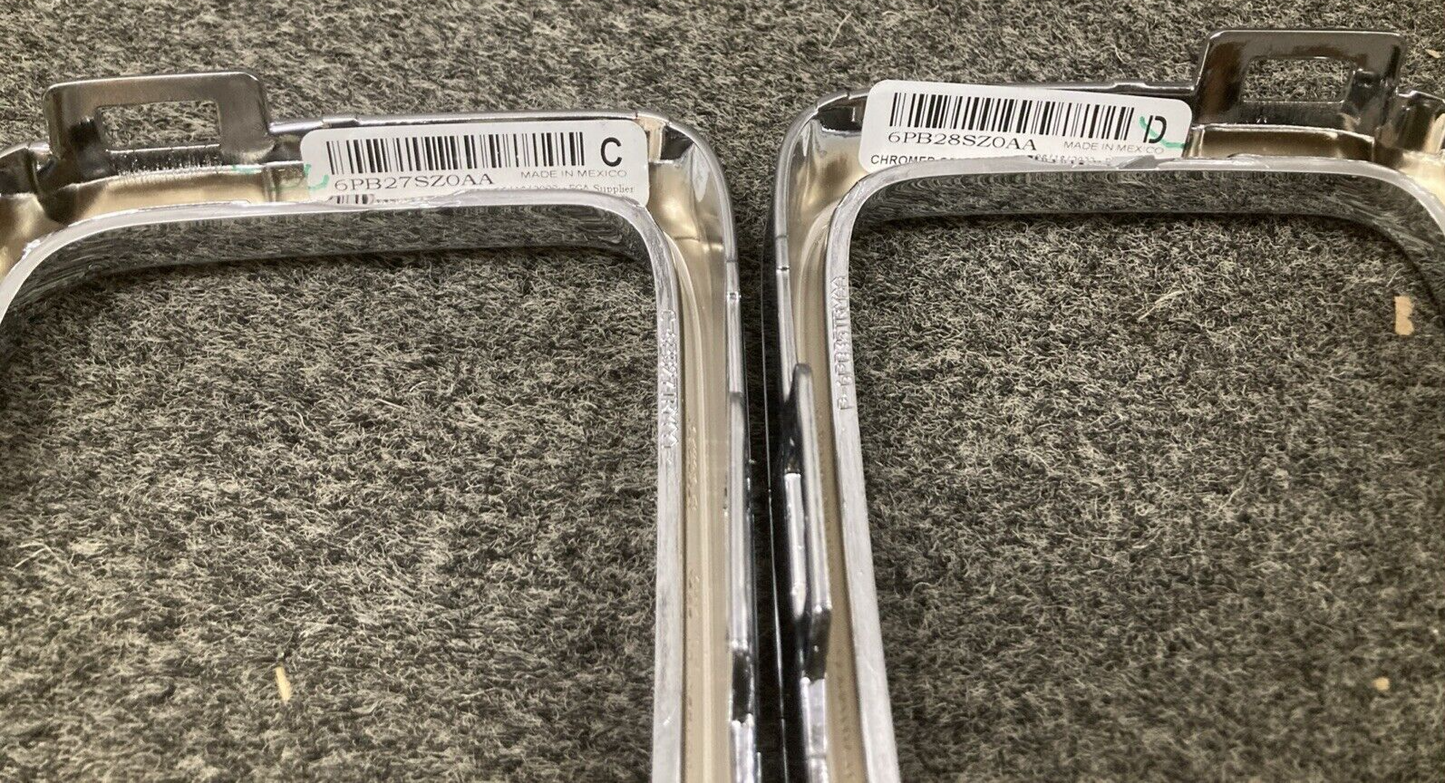 NEW GENUINE MOPAR 68405259AA Radiator Grille Trim Ring Kit FOR '17-'21 COMPASS