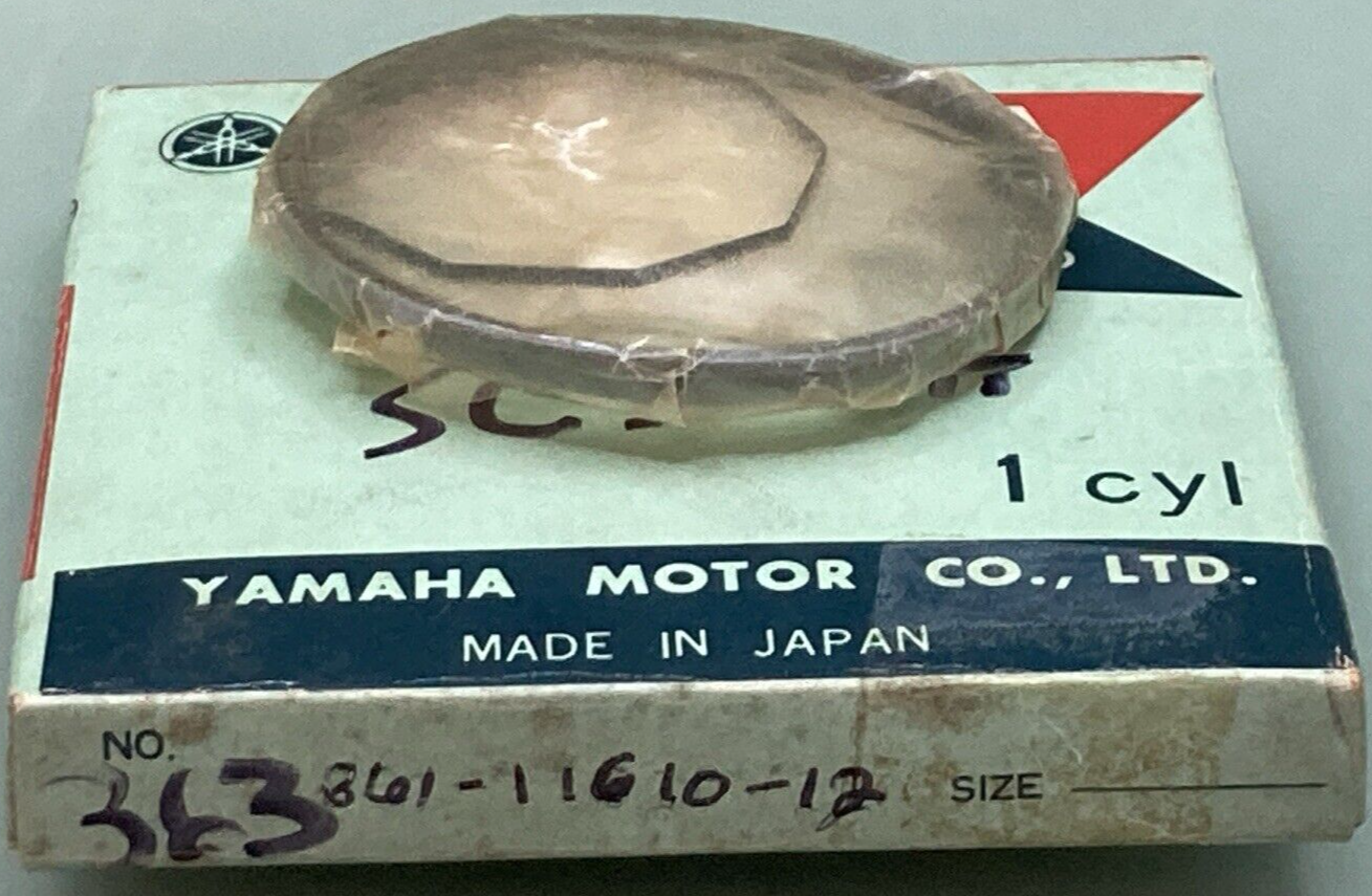 NEW GENUINE YAMAHA 361-11610-12 PISTON RING SET 0.25