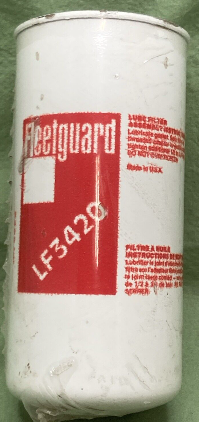 NEW GENUINE FLEETGUARD LF3420 LUBE FILTER SPIN-ON FULL FLOW FITS INTERNATIONAL