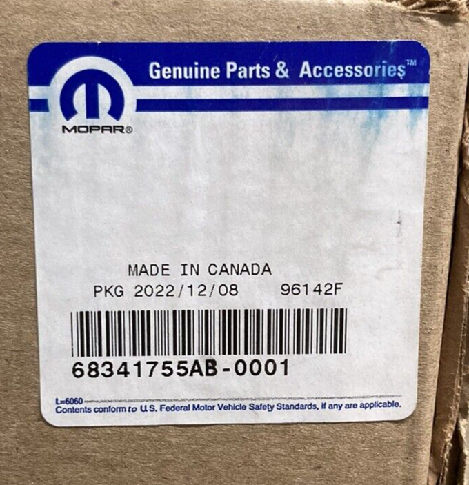 NEW GENUINE MOPAR 68341755AB Rear Energy Absorber Bumper FITS JEEP GLADIATOR