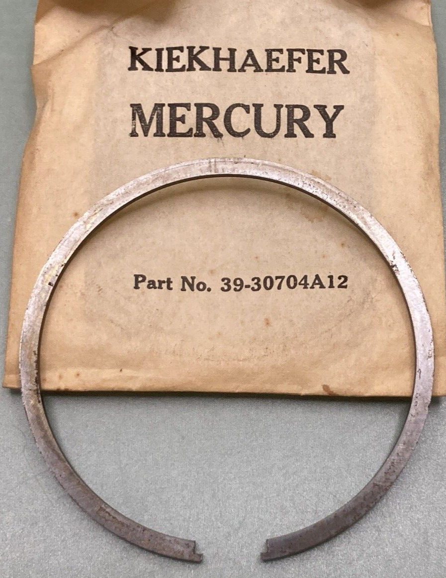 NEW GENUINE KIEKHAEFER MERCURY 39-30704A12 PISTON RING OUTBOARD