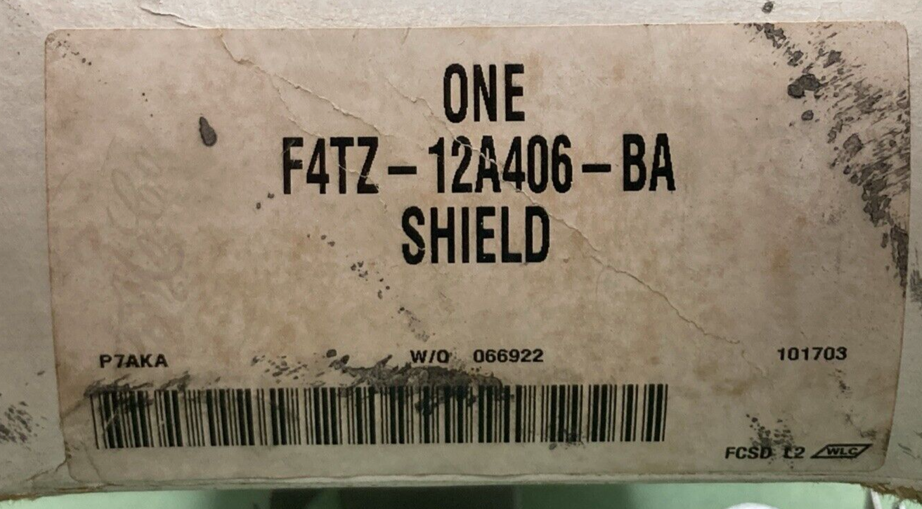 NEW GENUINE FORD F4TZ-12A406-BA SHIELD SPARK PLUG HEAT