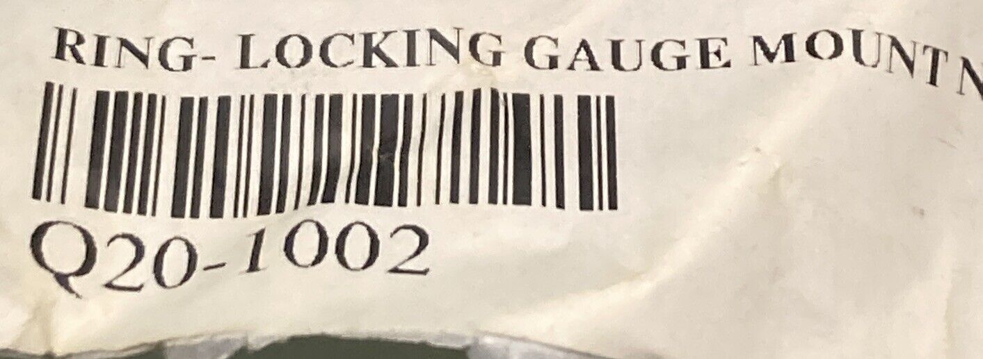 NEW GENUINE PACCAR Q20-1002 Gauge Mount Nut Ring